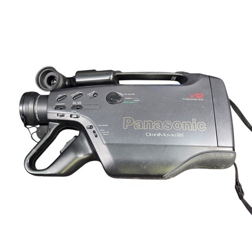 Vintage Panasonic Omnimovie VHS HQ Cam Recorder Digitalzoom funktioniert super Akku leer - Bild 2 von 15