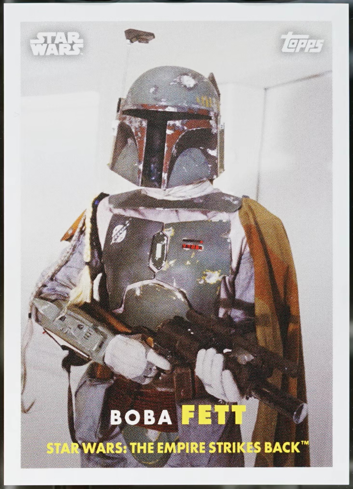 Boba Fett #72 Star Wars 2024 Topps Throwback Thursday trading card — raw and PSA graded price guide