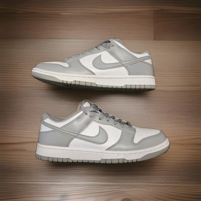 Nike Dunk Low Low Top Sneaker Grau/Weiß Herren EU 42,5 HF5441-105