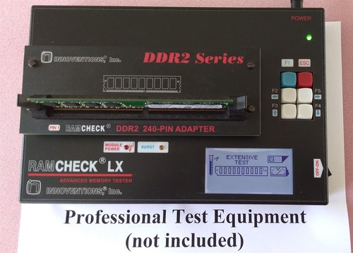1GB 2x512MB PC2-4200 NANYA DDR2-533 NT512T64U88A0BY-37B BLUE Ram Memory Kit DIMM - Picture 2 of 2