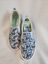 Disney GroundUp Adult Lilo Stitch Slip-On Sneaker Shoe w/ Glitter Size 9