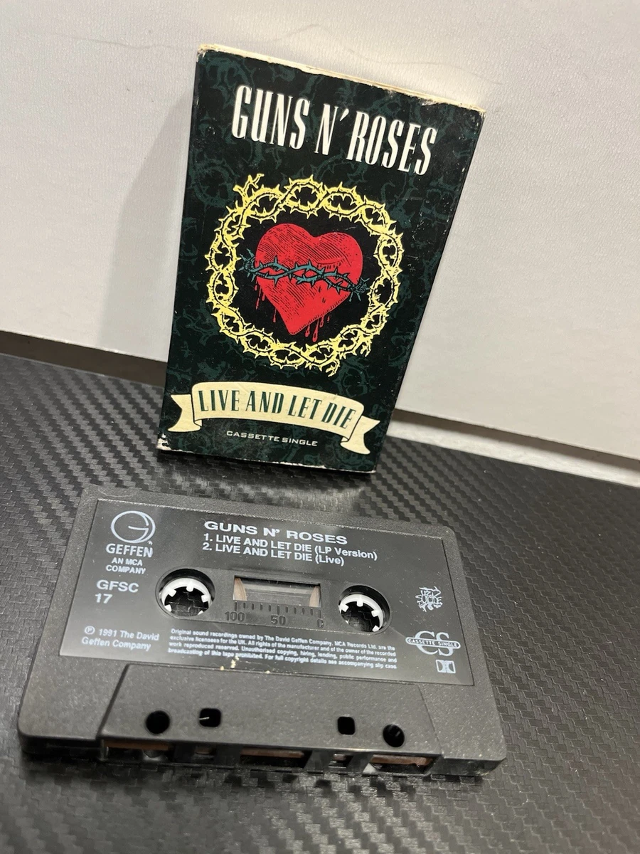 【サンプル盤】Guns N' Roses /Live and Let Die Guns N' Roses - Live And Let Die: The Legendary Broadcasts 4 Disc