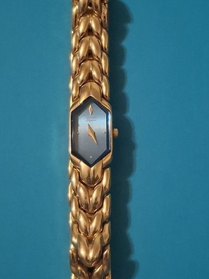 Citizen Elegance Women's Watch with Cerulean Blue Hexagon Dial Women's Fashion 