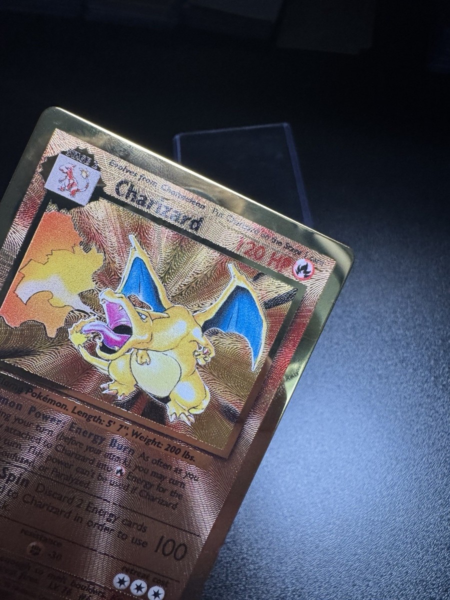 pokemon celebrations gold metal charizard card 4/102 ultra premium collection Charizard - Pokemon (2021) - Celebrations - Classic Collection