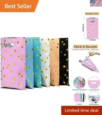 Durable 30PCS Party Favor Bags with Golden Dot Design – Ideal for Kids Birthdays