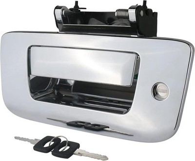 APPERFiT Locking Tailgate Handle Latch w/Bezel & Lock Cylinder & Keys 22755305 C