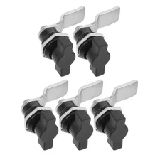 5 Pcs Cam Locks T Handle Cam Latch Lock for Tool Box Cabinet Drawer Doors
