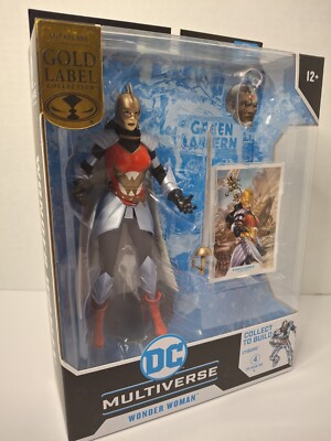 McFarlane DC Multiverse: Gold Label Flashpoint Wonder Woman Cyborg BAF New