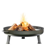 Feuerschale 80 Cm Bonn, Feuerstelle FüR Den Garten, Feuerkorb, Feuertonne