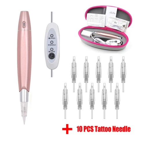 Tattoo Pen Semi Permanent Makeup Microblading Machine for Eyebrow Lip Eyeliner - product listing photo