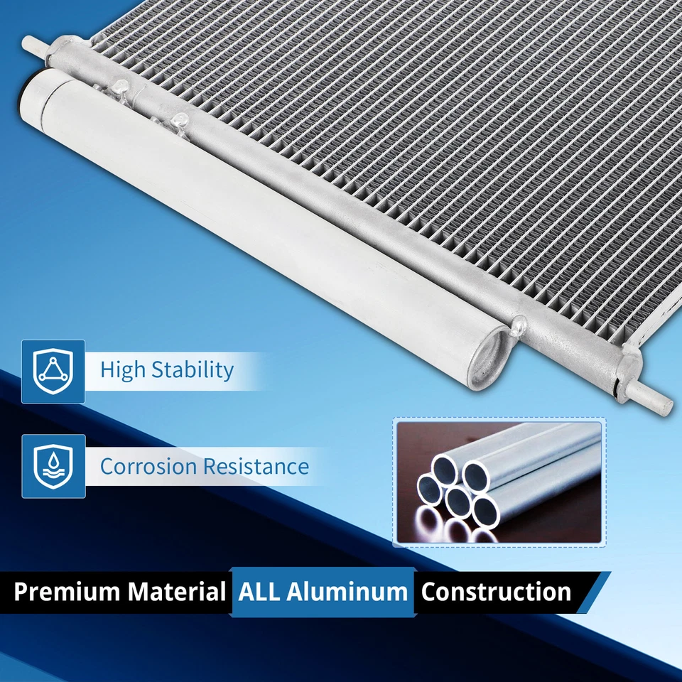 Condensador de CA para Honda Accord 2008-2012 todo 2,4 L 3,5 L se adapta a aluminio 3669 Foto 2 de 4