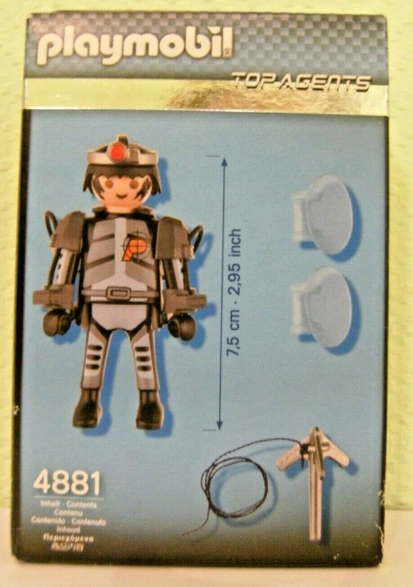 Playmobil Top Agents Special Agent 4881 von 2009 Neu & OVP Fasadenkletterer