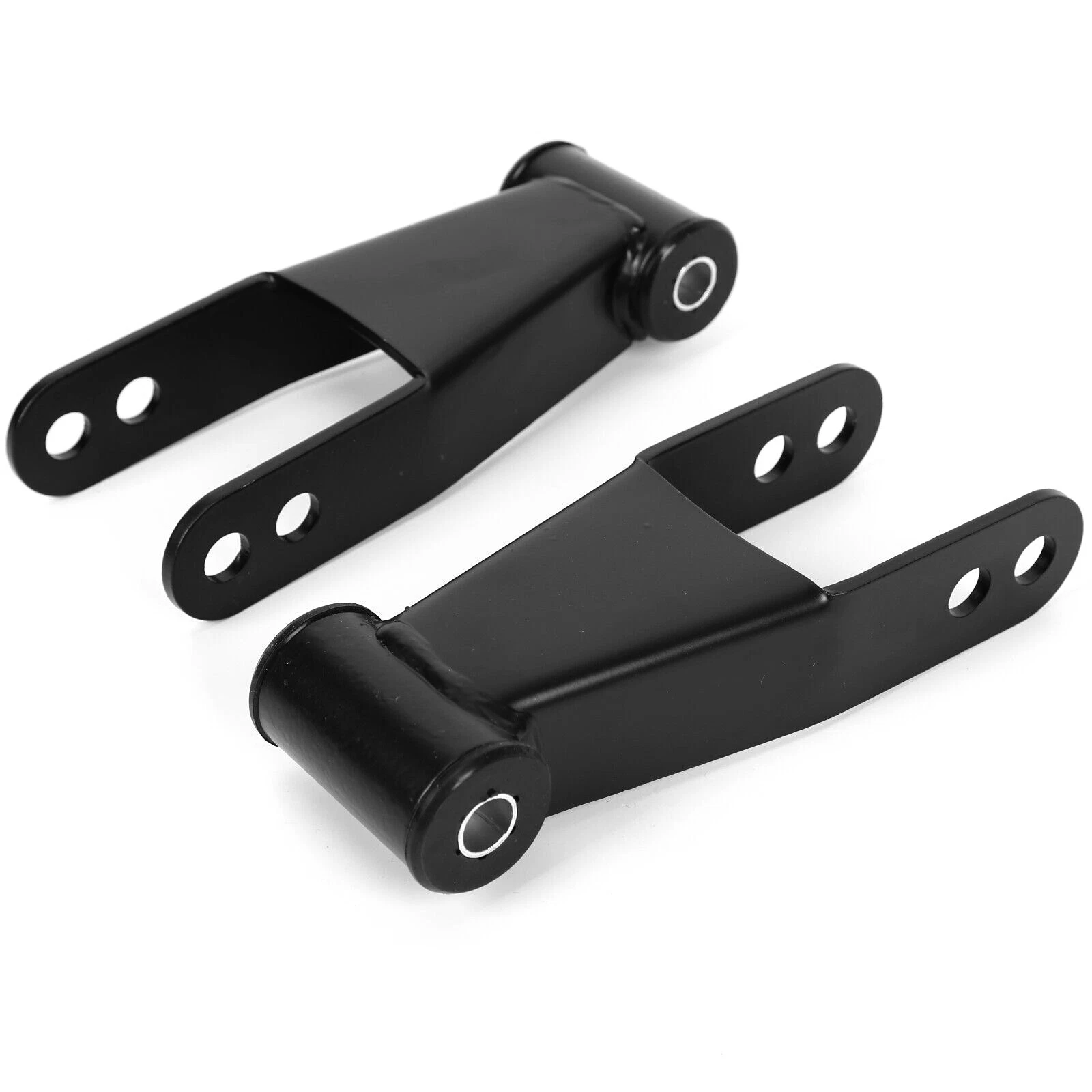 For Chevy Silverado GMC Sierra 1500 1988-2018 2" Rear Drop Shackles Lowering Kit - Picture 7 of 12