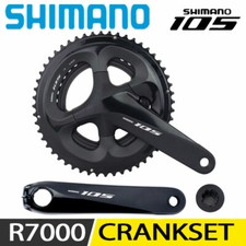 Guarnitura Shimano 105 FC R7000 2x11 velocità 165/170/172,5mm 50-34 53-39T bici strada