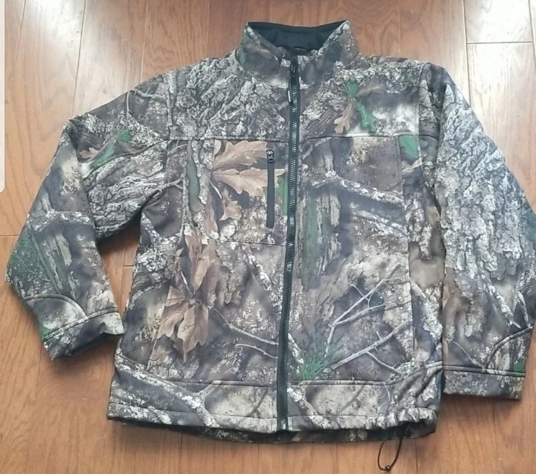 NEW! Realtree® APX Camo Insulated Softshell Jacket Sz Medium NWT - Image 2 of 4