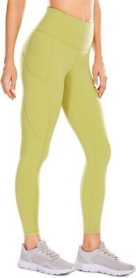 CRZ YOGA Womens Naked Feeling Workout Capris Leggings 23'' Medium