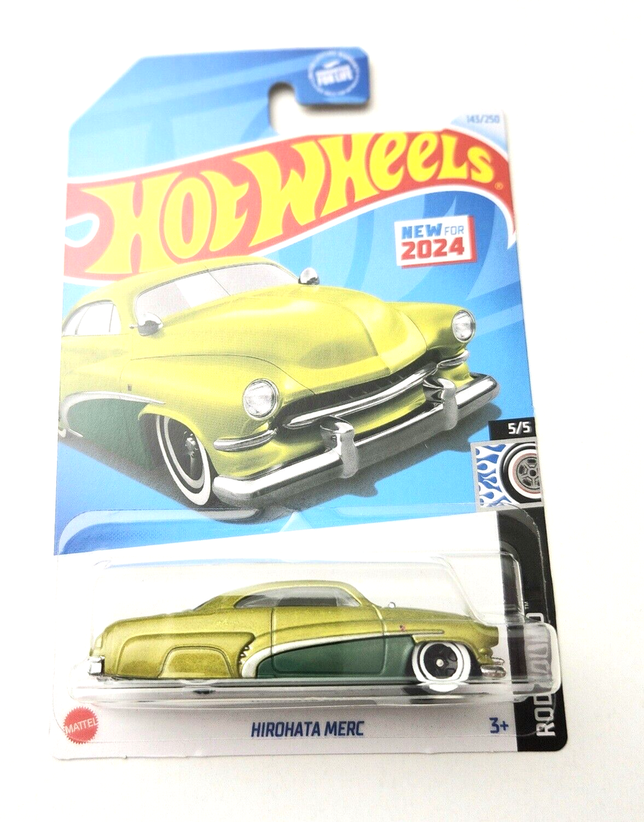 Hot Wheels Hirohata Merc apple green #143 143/250 - 2024 Rod Hot Wheels Hirohata Merc apple green #143 143/250 - 2024 Rod