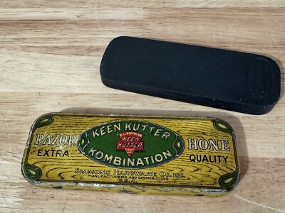 Vintage Keen Kutter Kombination Razor Hone Sharpening Stone