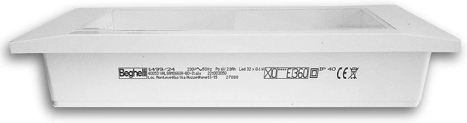 BEG1499/24 Plafoniera Emergenza LED 24 W, Multicolore - Immagine 3 di 4