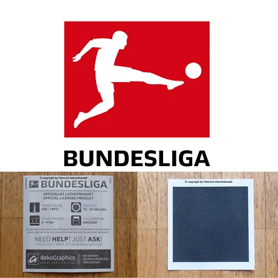 DEKOGRAPHICS 100 % ORIGINIAL 1. BUNDESLIGA ERSTE LIGA ARM BADGE PATCH LOGO 23/24 TRIKOT NEU