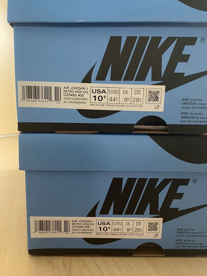 JORDAN 1 RETRO HIGH OG UNC TOE | EU 44,5 | US 10,5 - Bild 4 von 4