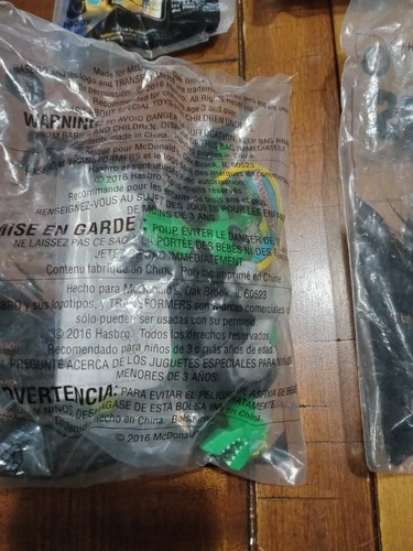 Transformers Mc Donalds Toys 2016, Lot Of 4 - Picture 4 of 6