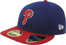 Philadelphia Phillies New Era 59Fifty Hat Royal Blue Low Profile Cap NEW TAGS