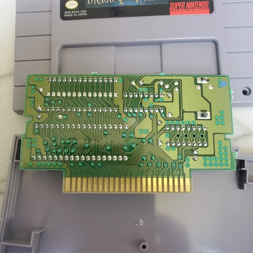 Dragon View + Saves - Authentic Super Nintendo Game SNES - Tested - Image 4 of 4