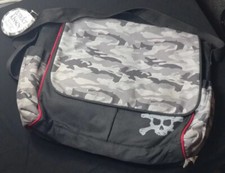 A. D. Sutton Sons Diaper Bag Messenger Skull Cross Camouflage Tender Kisses/105b