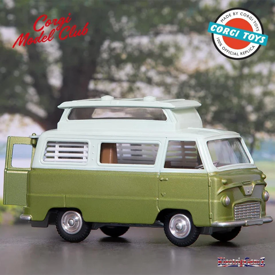 Corgi Model Club 420 Ford Thames "Airborne" Caravan Boxed Diecast Camper inc CoA - Image 2 of 4