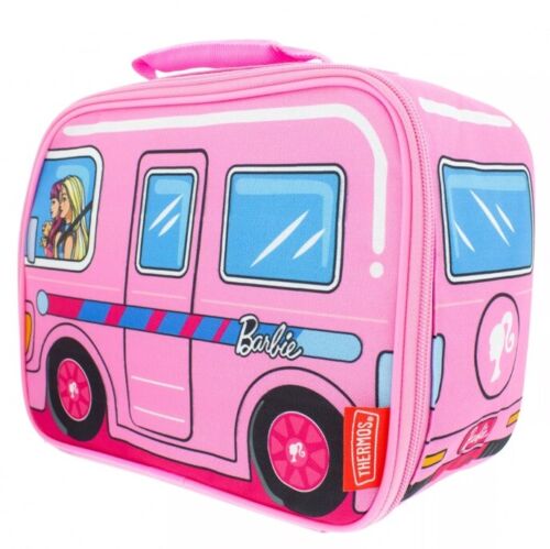 Barbie Van geformte Thermoskanne Thermo Brotdose rosa - Bild 4 von 8