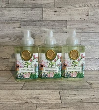 New Lot of 3 Michel Design Works Pink Cactus Foaming Hand Soaps 17.8 Oz Each