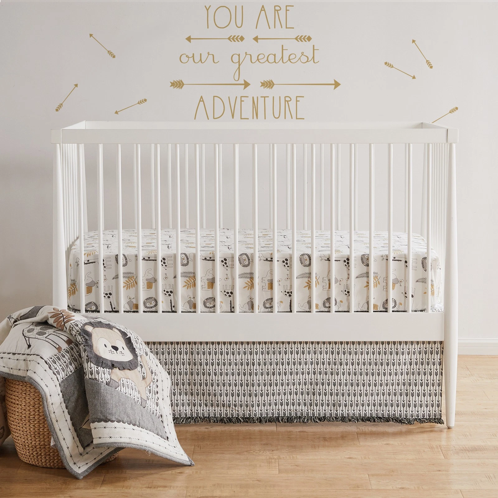 Tanzania 5-Piece Nursery Crib Bedding Set - Levtex Baby