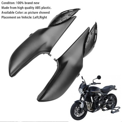 Side Frame Panel Protector Fairings Cover For Kawasaki Z900RS 2018-2024 MBlack