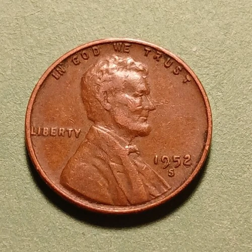 1952 S LINCOLN WHEAT CENT