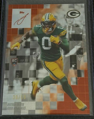 2025 Topps Signature Matthew Golden Orange (RAW)