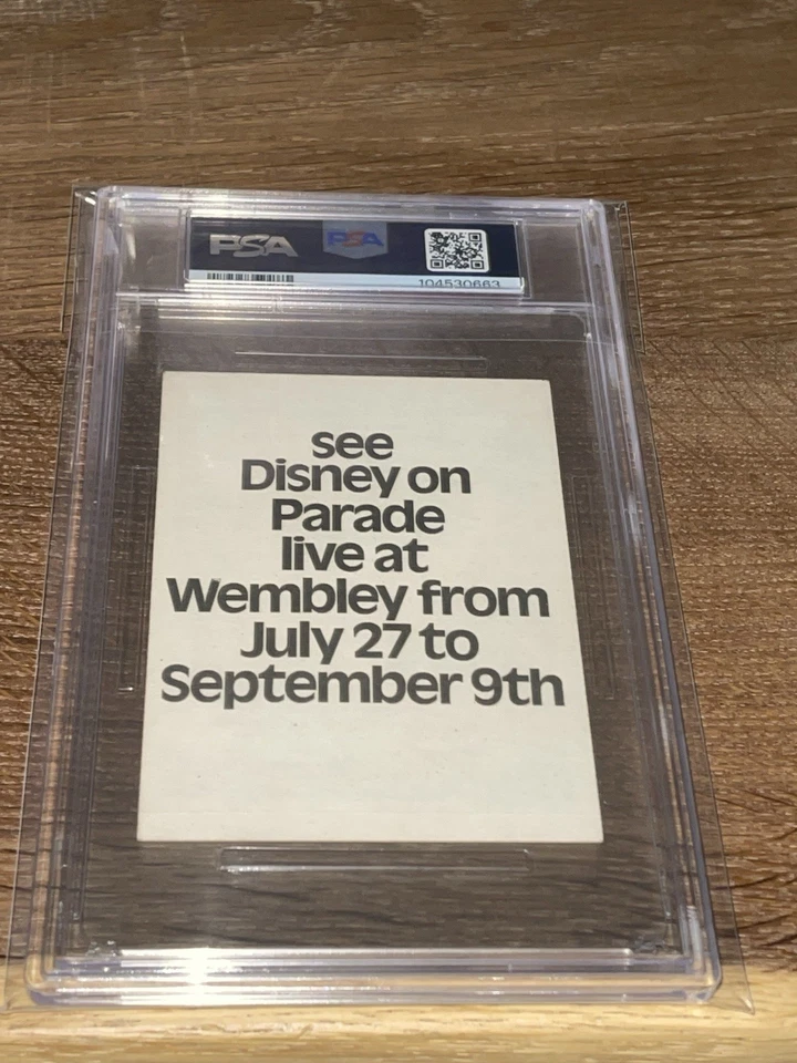 1972 SPAR GROCERS DISNEY ON PARADE MICKEY MOUSE PSA GRADED 6 EX-MINT RARE!!! - Image 4 of 4