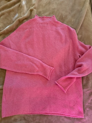 Vibrant pink J Crew Wool Sweeter. Alpaca Blend Valentine XS