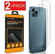 Tempered Glass Back Screen Protector For Apple iPhone 11 12 13 14 Pro Max Mini