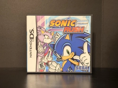 Sonic Rush Nintendo DS (2005) CIB Complete Tested Authentic SEGA Game