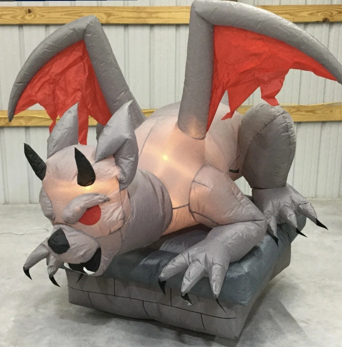 Gemmy Airblown Inflatable Animated Prototype Halloween Yard Decoration