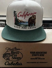 Bass Pro Shop California Ajustable Cap Hat Limited Edition