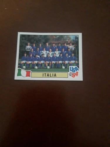 USA 94 WC Panini 315 Italia Figurina Nuova con velina