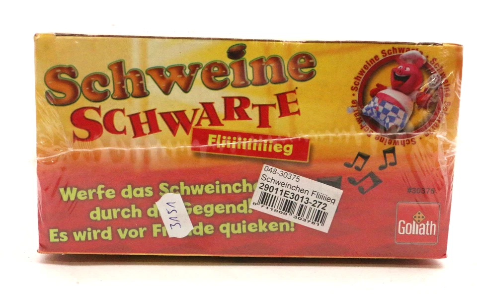 Goliath Schweine Schwarte fliiieg Gesellschaftsspiel mit Musik NEU OVP / AN3151 - Bild 4 von 4