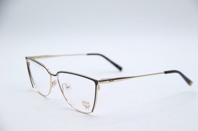 NEW MCM MCM2135 001 BLACK GOLD AUTHENTIC FRAMES EYEGLASSES 57-14