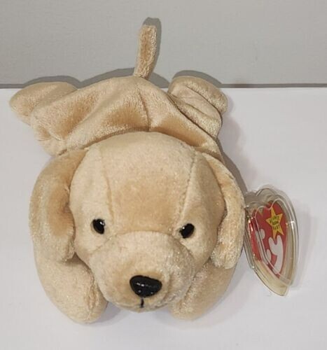 Ty Beanie Baby FETCH the Golden Retriever Dog 8.5" NEW MWMTs Stuffed Animal Toy - Picture 3 of 12