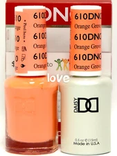 DND Daisy Gel Polish Soak Off 0.5fl.oz LED/UV Duo DND610- Orange Grove