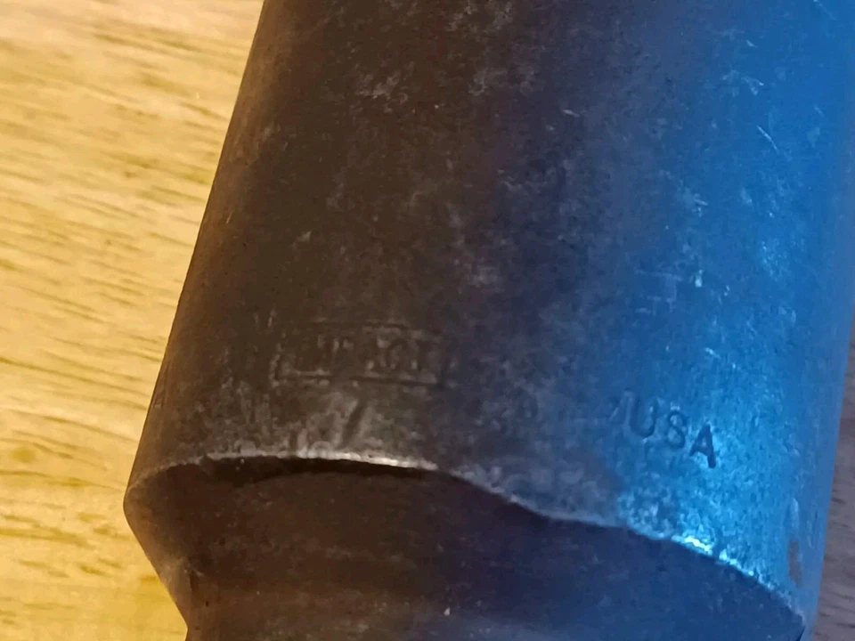 NAPA TOOLS 1/2" DRIVE 36MM METRIC DEEP 6 POINT IMPACT SOCKET USA Professional  - Image 4 of 4