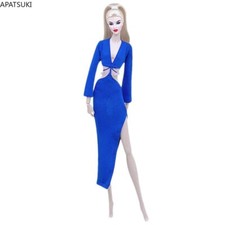Royalblue Handmade Dress For 11.5" Doll Outfits Clothes Set Cutout Gown 1/6 Toy