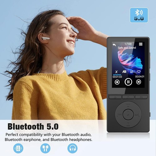 64GB MP3 Player with Bluetooth 5.3, Music Player with HiFi Sound for Sports Runn - Picture 6 of 8